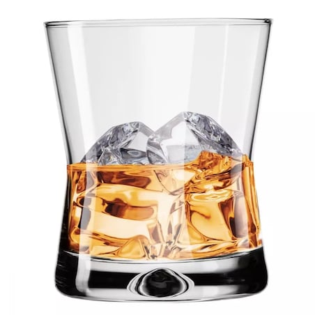 Komplet Niskie Szklanki do Whisky X-Line Krosno 6 x 290 ml Zwężane Nowoczesne
