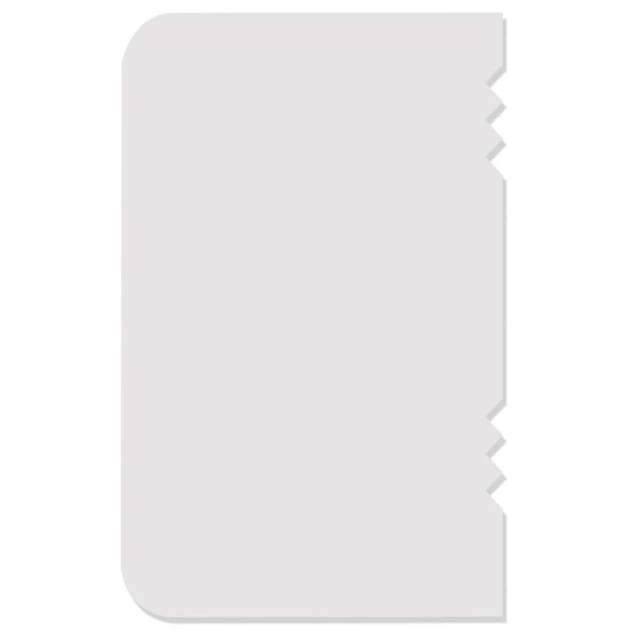 PME Zestaw 4 skrobaków bocznych