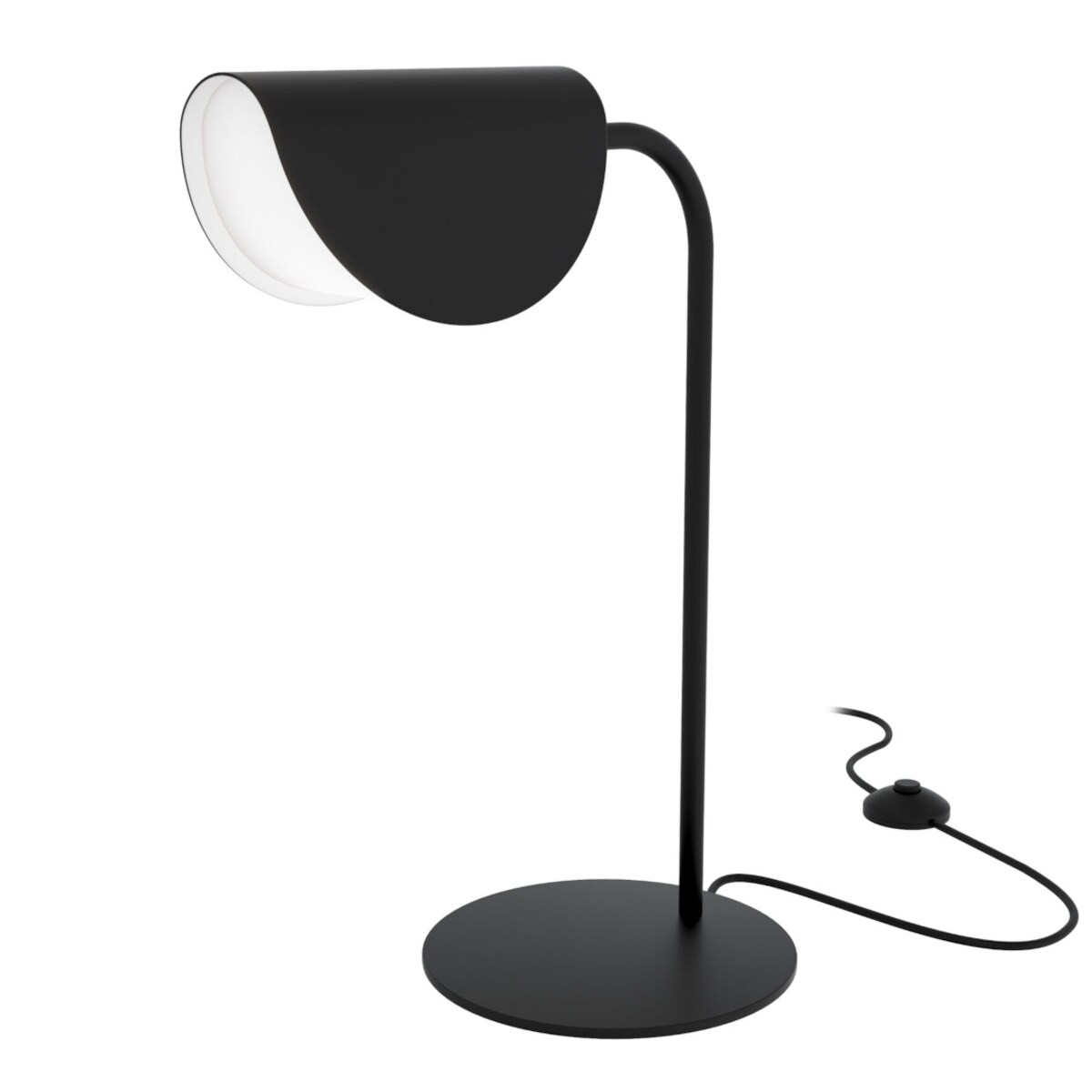 Lampa biurkowa Mollis MOD126TL-01B do gabinetu czarna