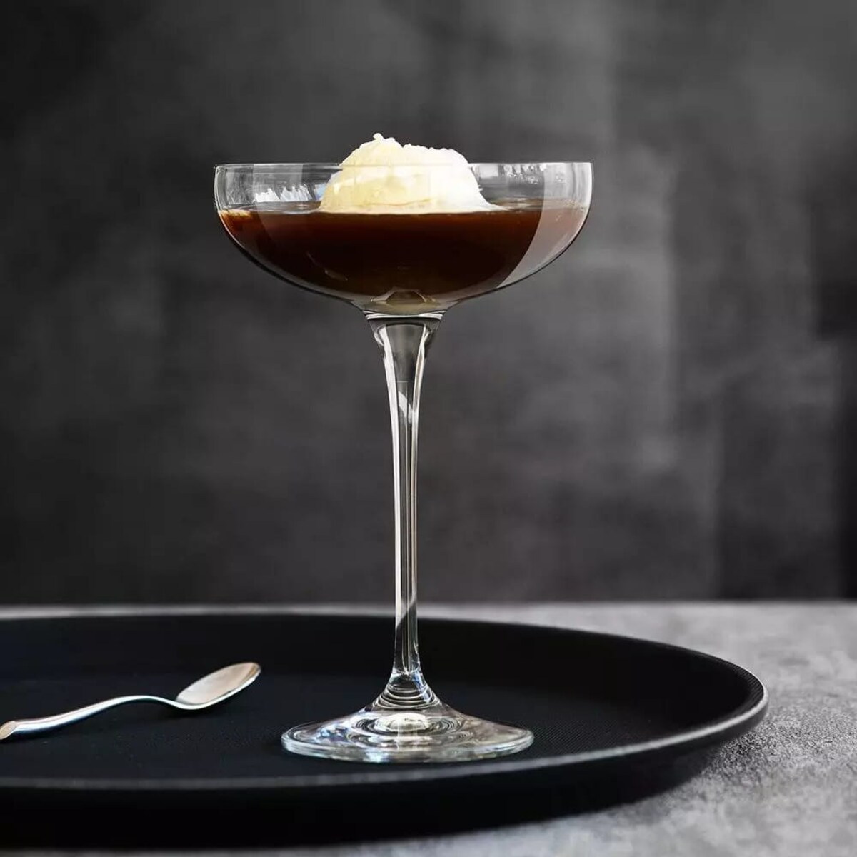 Płaskie Kieliszki do Szampana Prosecco Krosno Harmony 6 x 240 ml Złoty Pasek