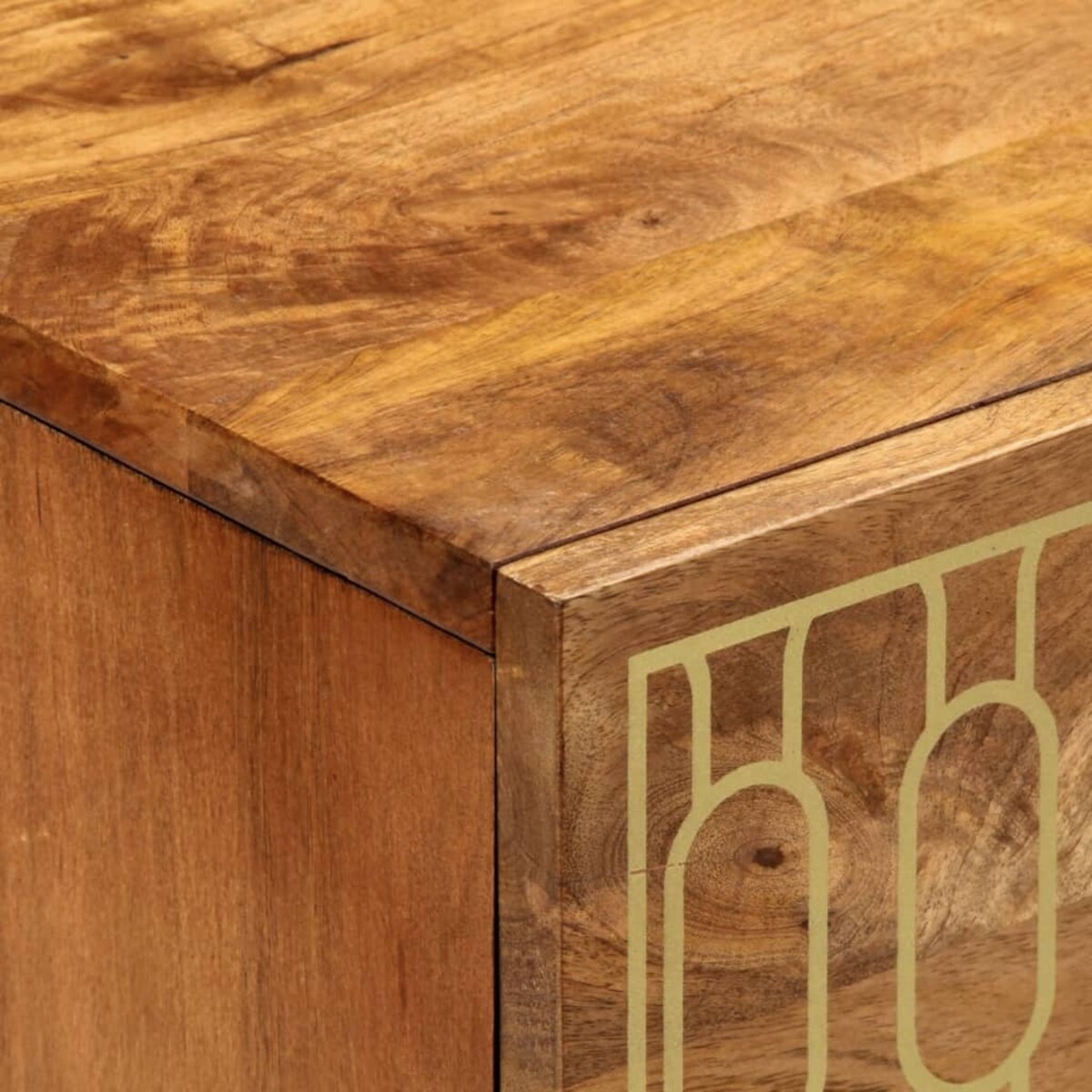 vidaXL Szafka nocna, 50x33x60 cm, lite drewno mango