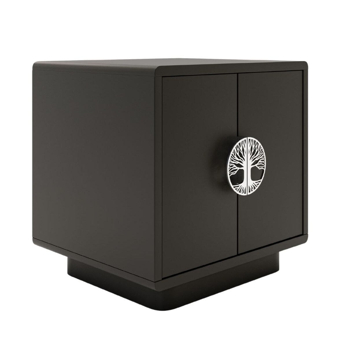 Czarna szafka nocna Dancan LOTTA