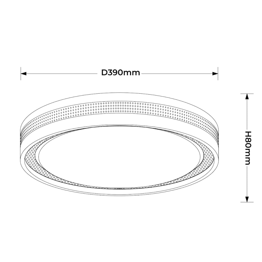 Plafon Light Prestige Ronda biały LED CCT 3000K/4000K/6000K (regulowana) 1 szt.