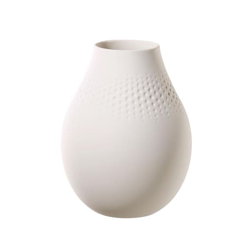 Wysoki wazon Perle Collier biały Manufacture, 2300 ml, Villeroy & Boch