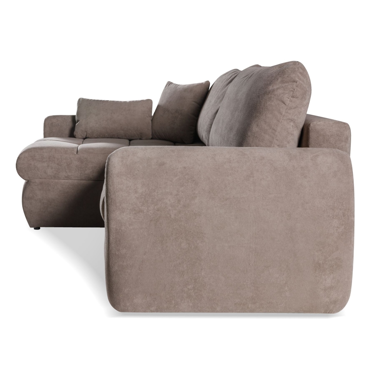 Narożnik uniwersalny FLOW z podwójnym pojemnikiem na pościel