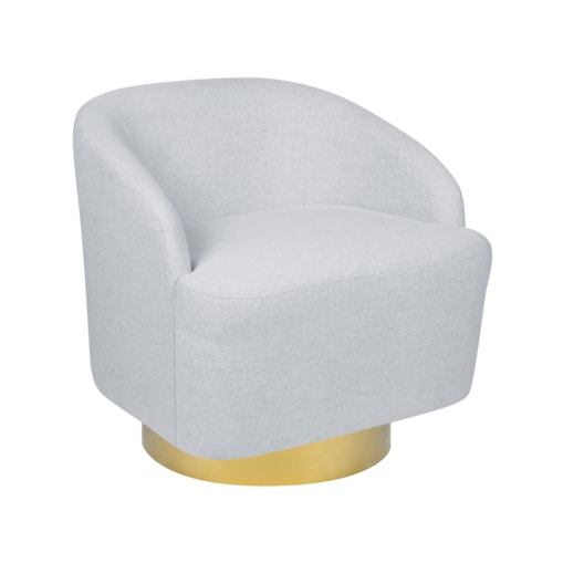 Fotel obrotowy jasnoszary LAVIK