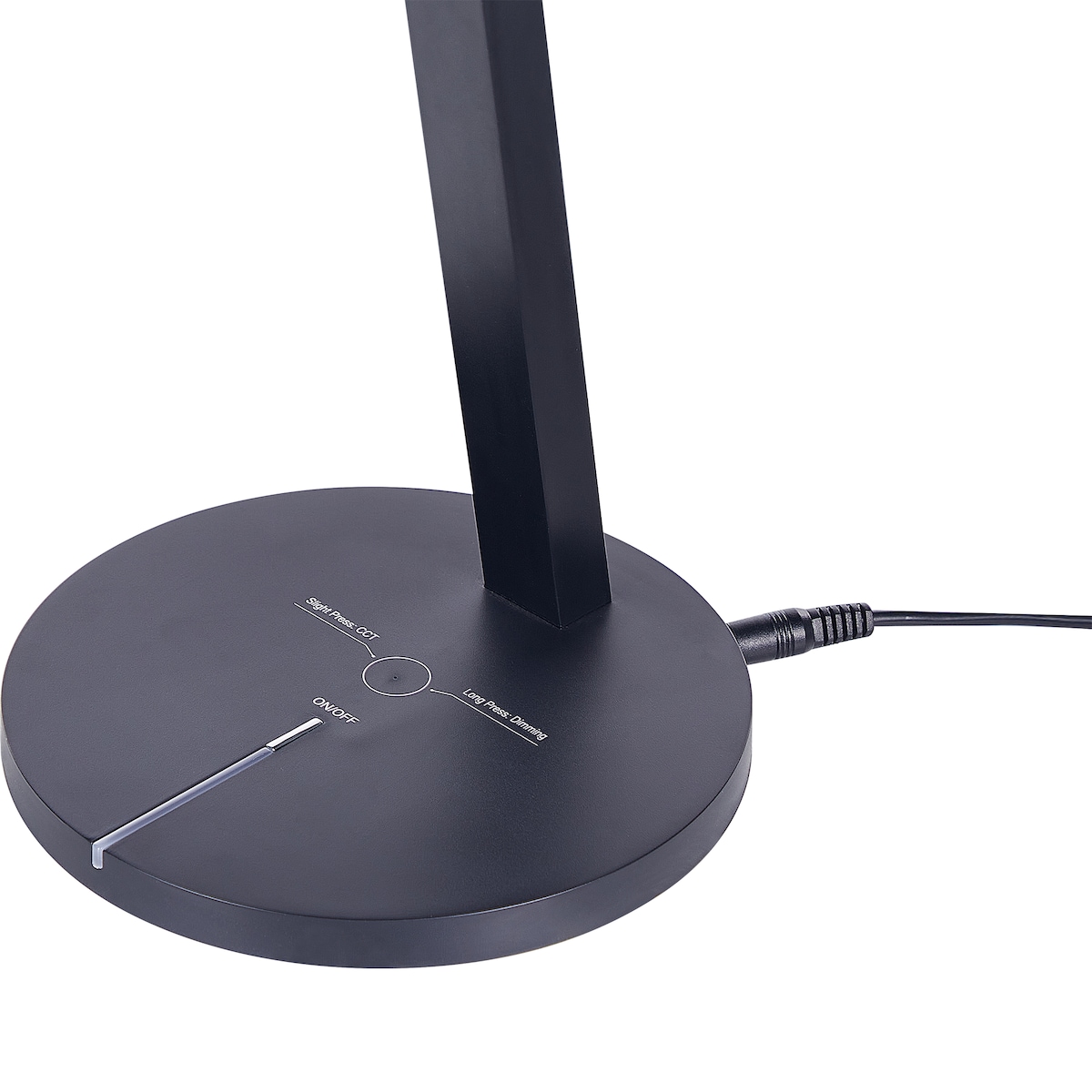 Lampa biurkowa LED DORADO Ze ściemniaczem Metal Czarny