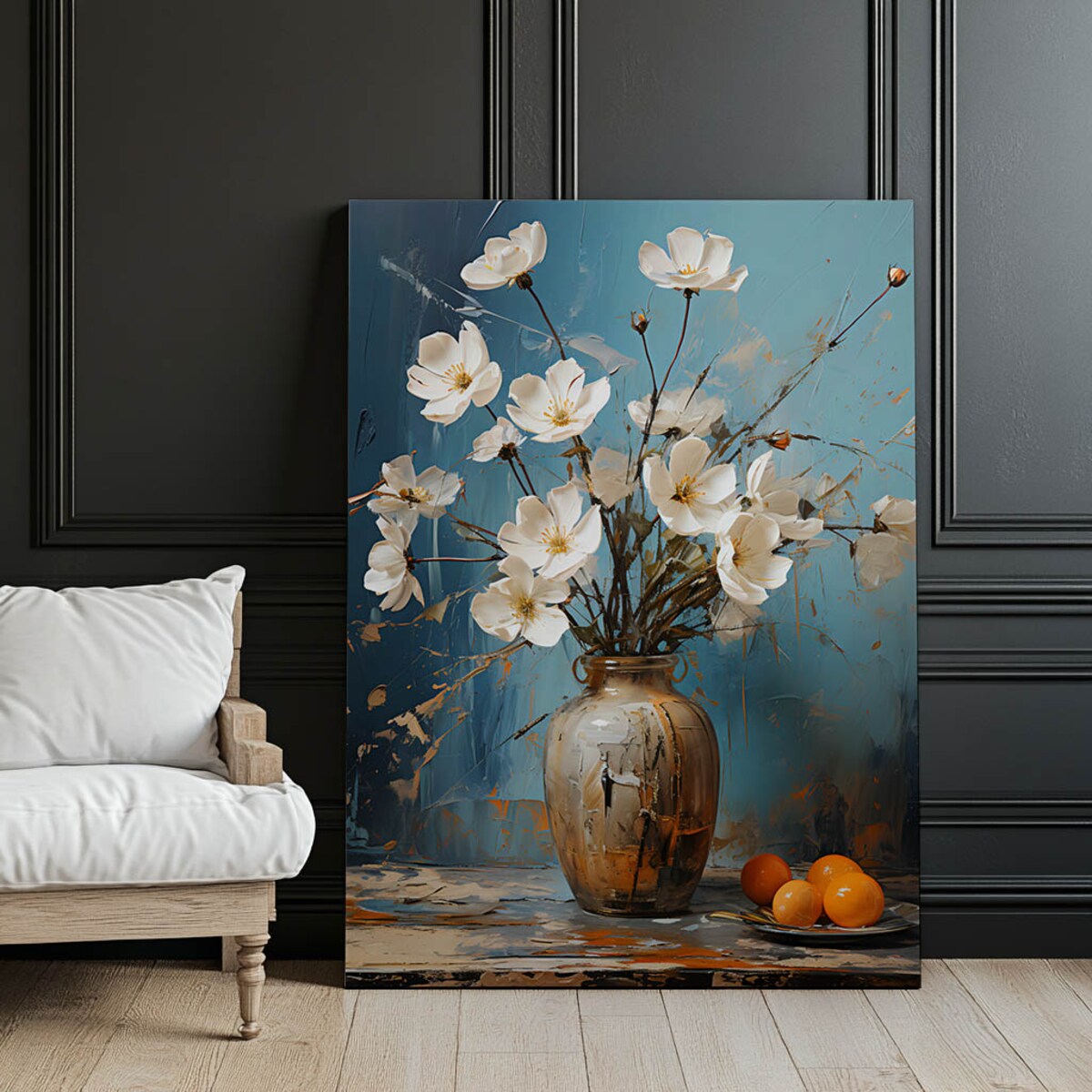 Delikatność i Spokój, 50x70 cm, bez ramy, płótno premium na blejtramie