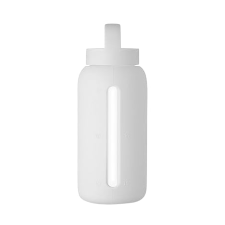 MUUKI DAILY BOTTLE szklana butelka na wodę 720 ml, Nimbus Cloud
