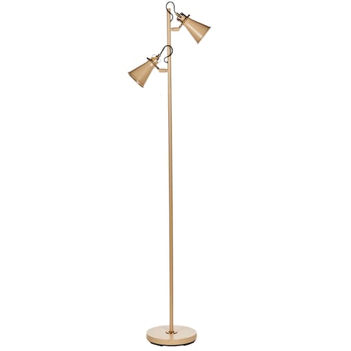 Lampa podłogowa MOYOLA Regulowana Metal Beżowy