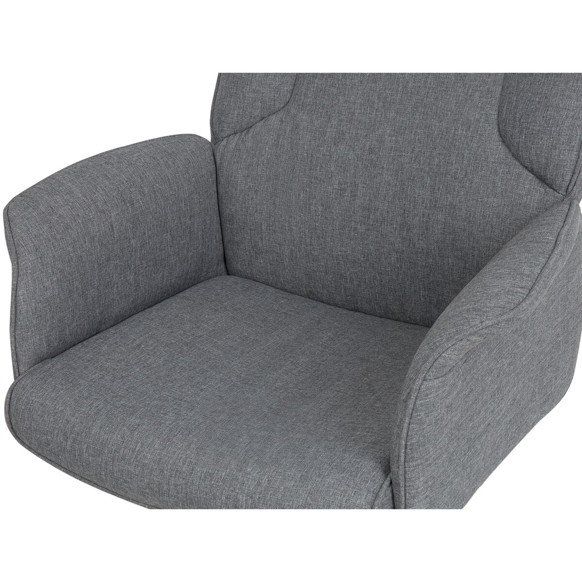 Krzesło biurowe regulowane szare PILOT