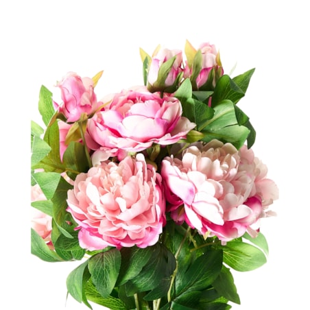 Bukiet sztucznych kwiatów COLARES 62 cm Różowy