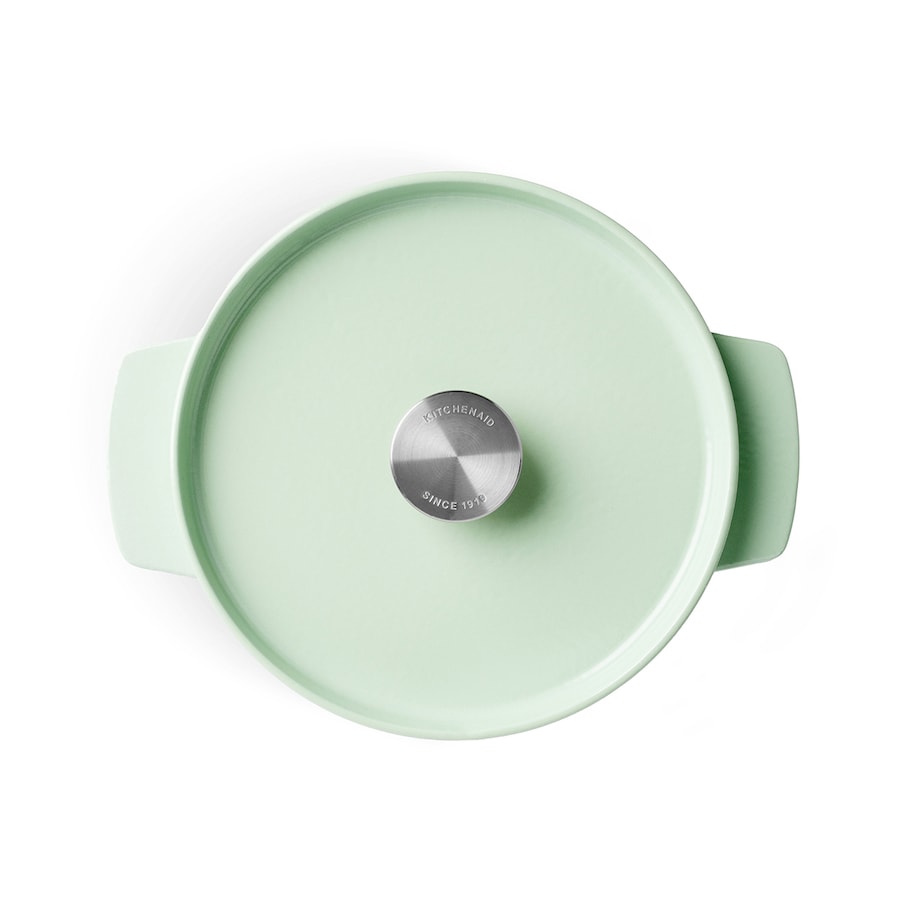 KitchenAid Garnek żeliwny 3,3 l - Pistachio