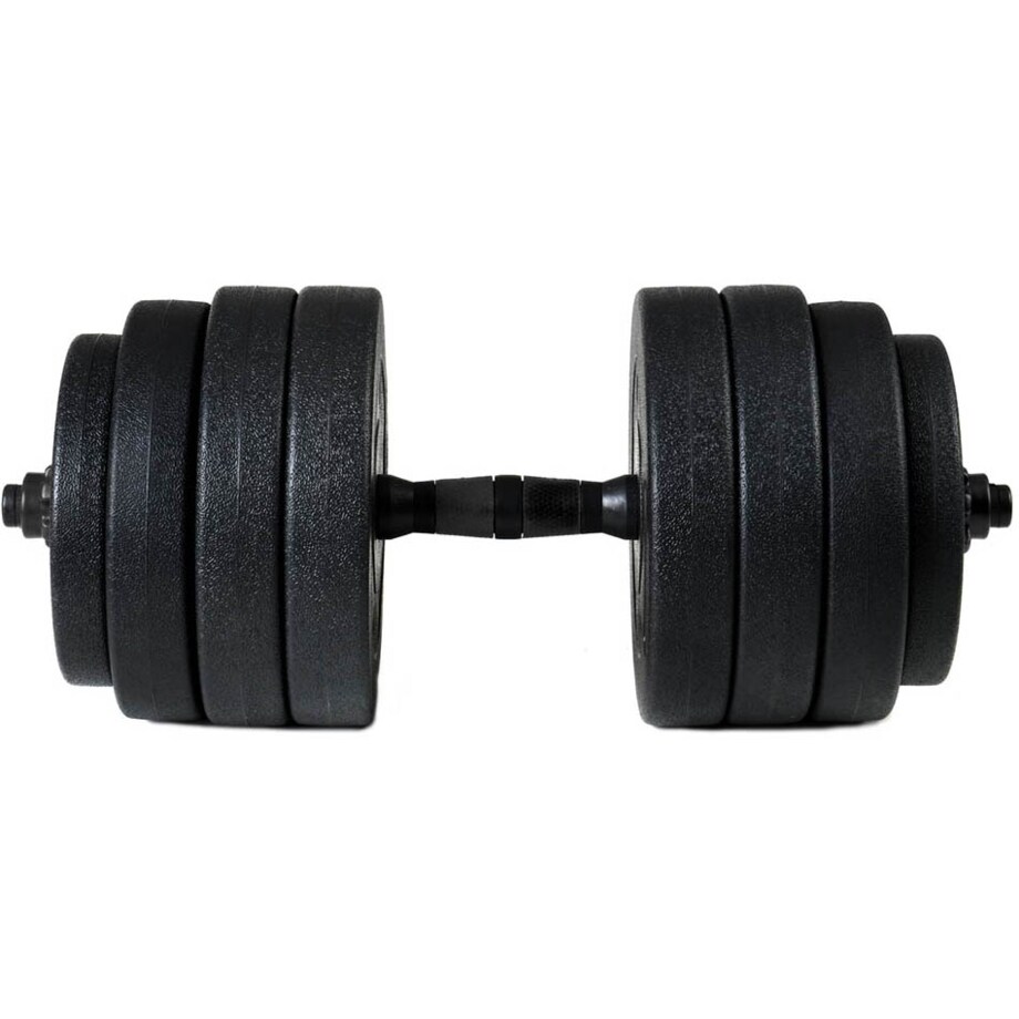 Zestaw hantli 2x20kg hantle bitumiczne 40 kg regulowane funfit