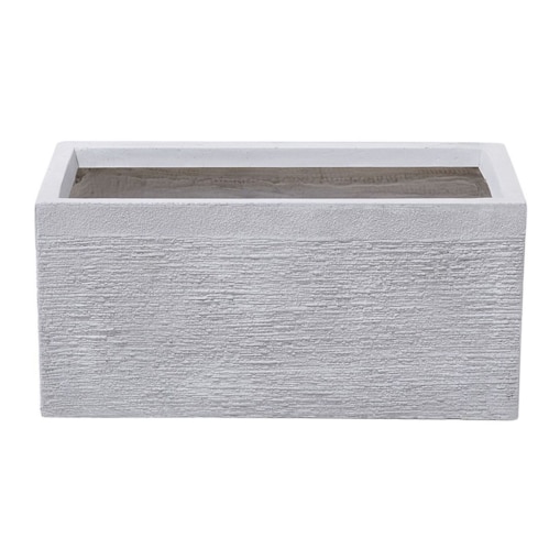 Doniczka 50 x 23 x 24 cm biała MYRA