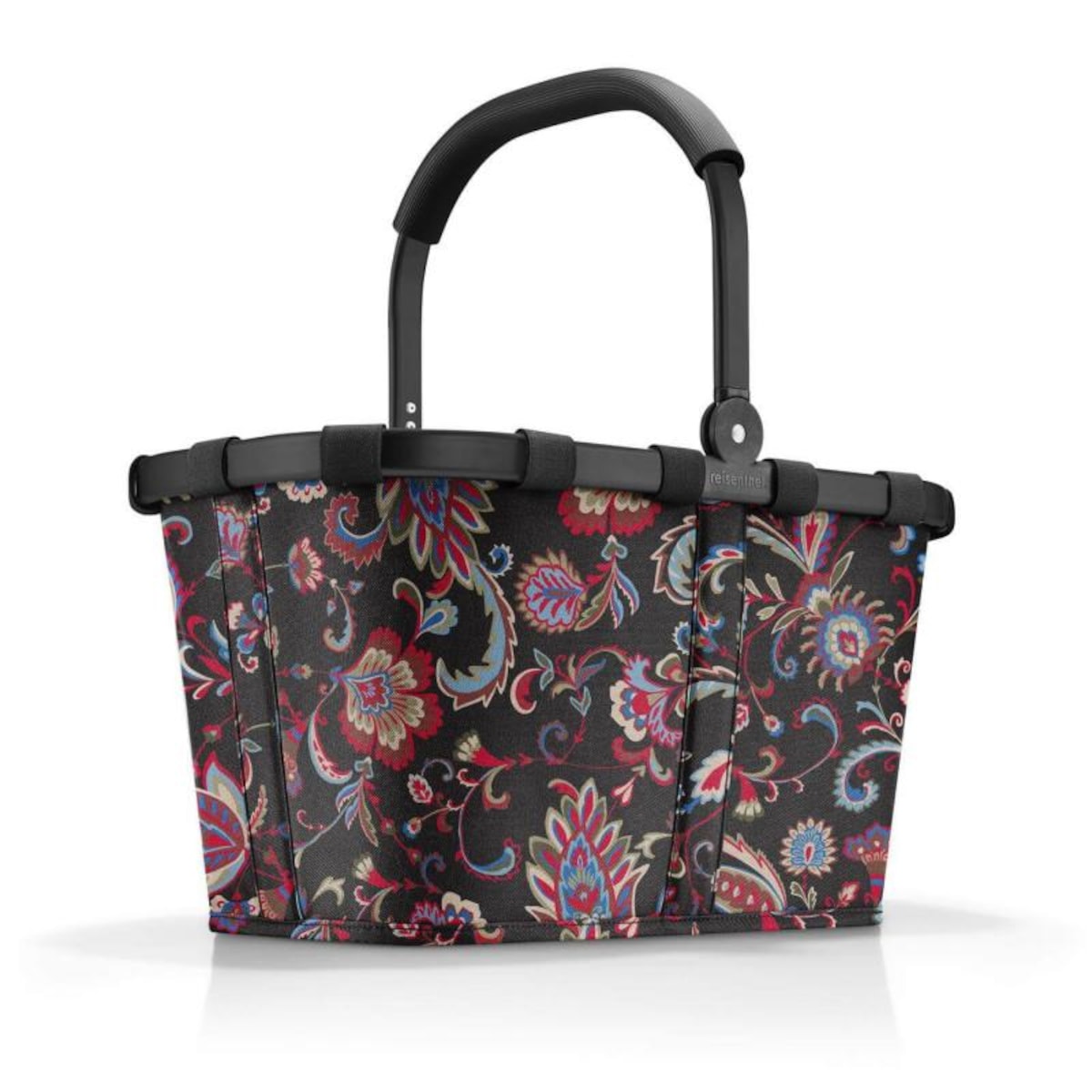 Koszyk carrybag frame paisley black