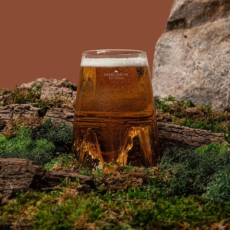 Szklanka Long Drink - Topographic - Grand Canyon