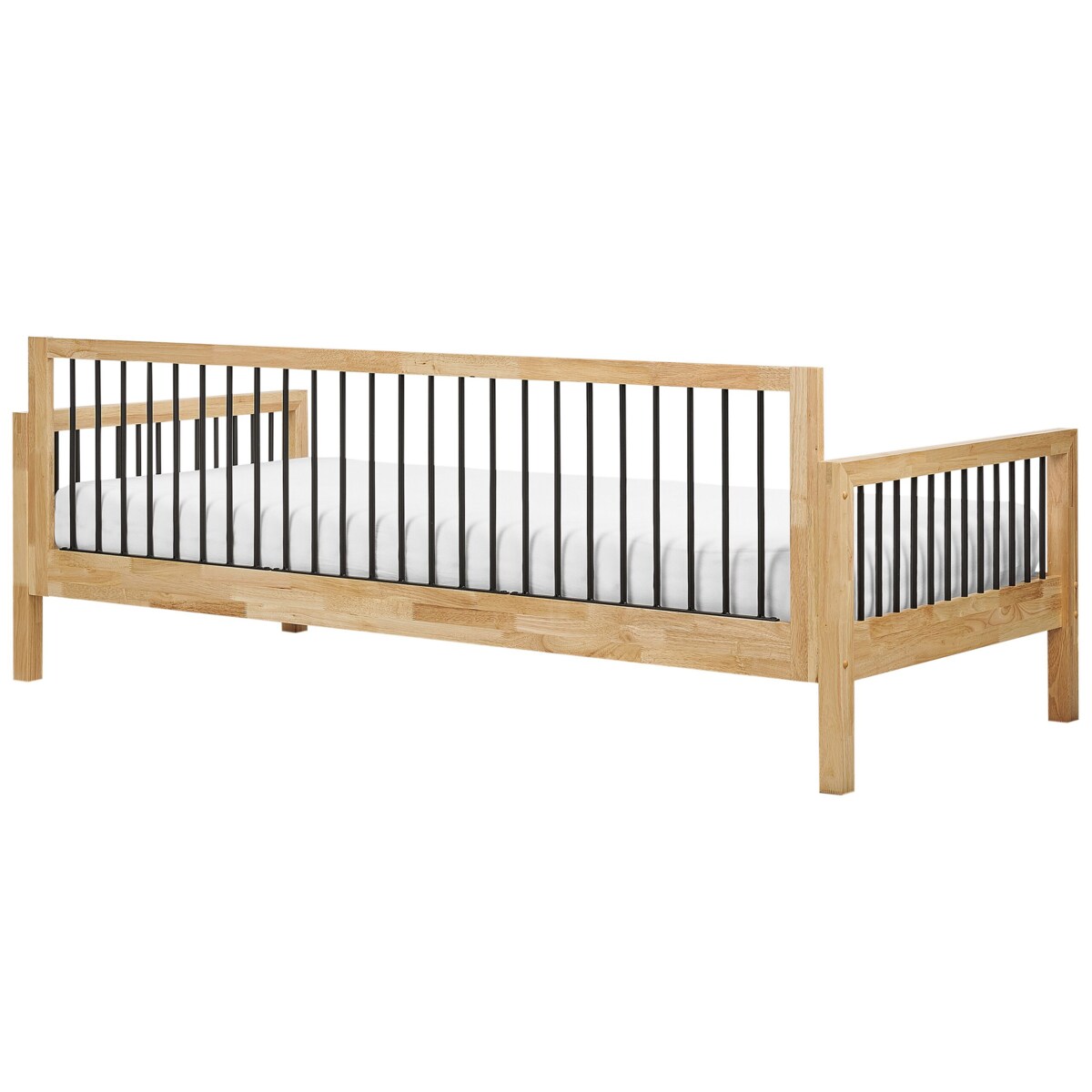 Łóżko dzienne drewniane 90 x 200 cm jasne TRICOT