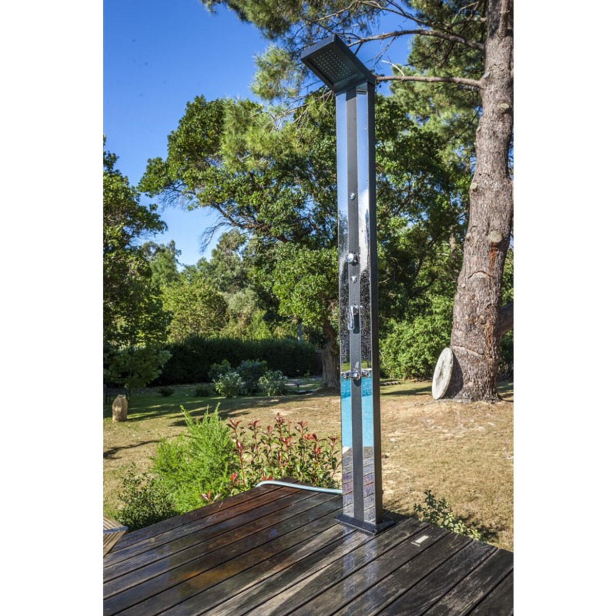 Prysznic ogrodowy basenowy solarny 38 L GRE