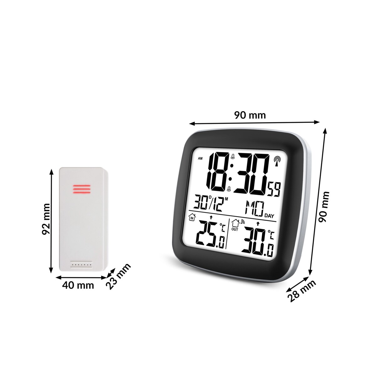 Bezprzewodowa stacja pogody pogodowa Berdsen