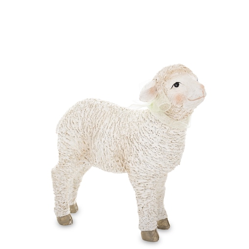 Dekoracja - figurka Owieczka 12x11x4,5 cm LAMB - II