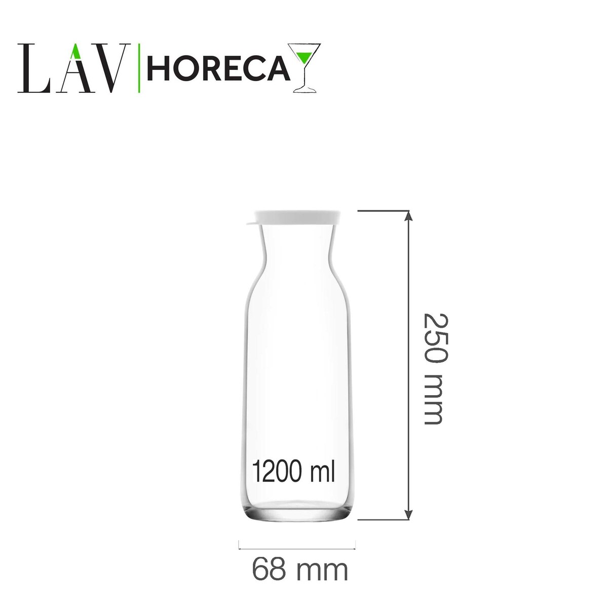 Karafka z pokrywką Chelsea, 1,2l