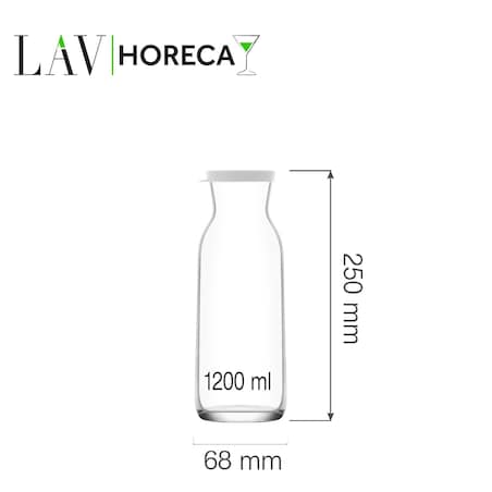 Karafka z pokrywką Chelsea, 1,2l