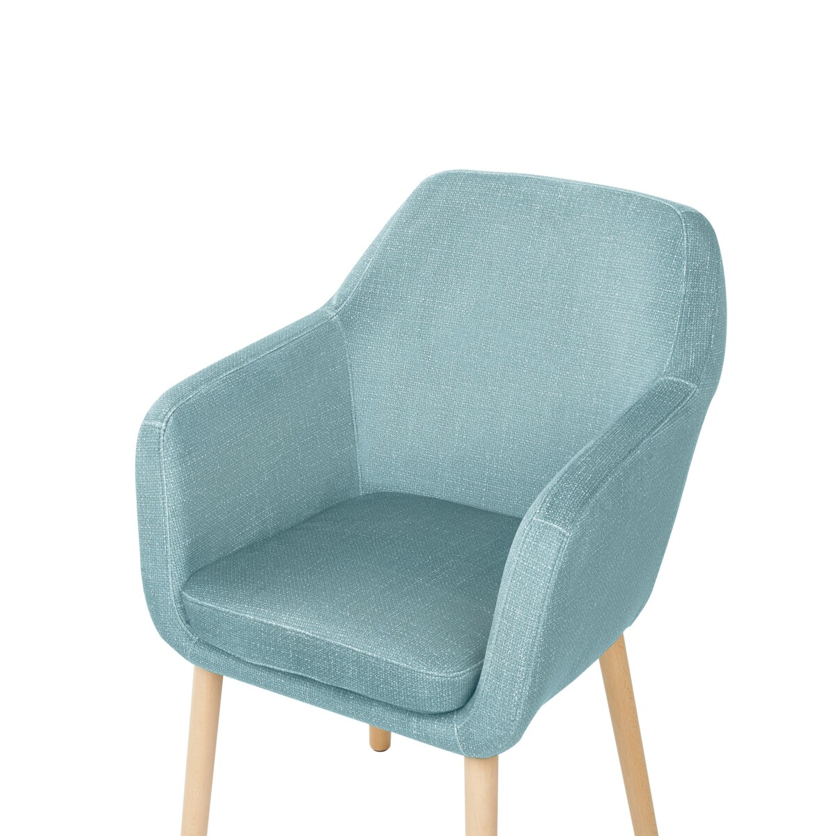 Krzesło do jadalni welurowe niebieskie YORKVILLE II