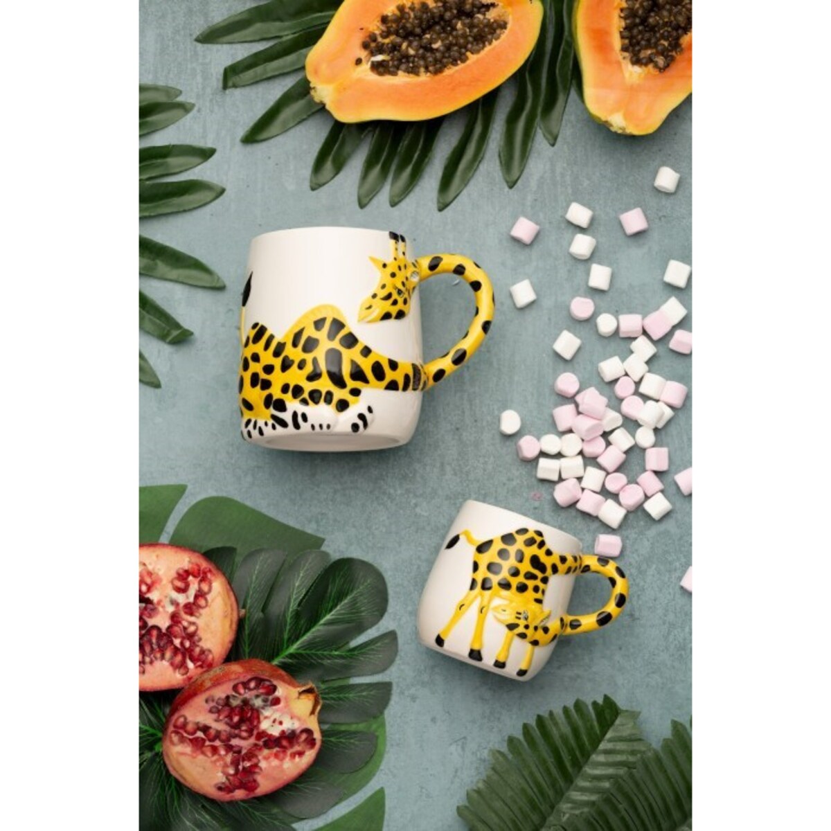 Zestaw 2 kubków S+M Żyrafy, Price & Kensington