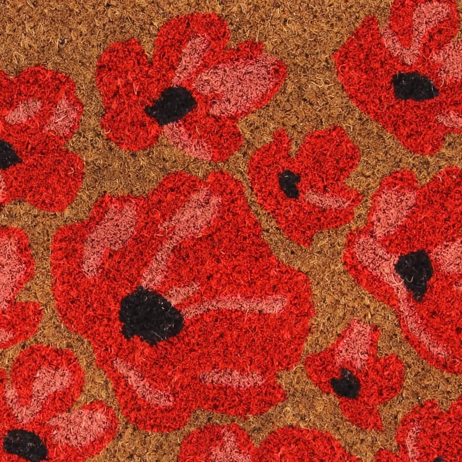 vidaXL Wycieraczka, naturalna, 40x60 cm, włókno kokosowe, tuftowana