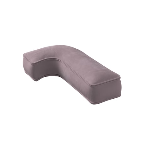 Poduszka literka J, zgaszony róż, 35x40cm, Posh Velvet