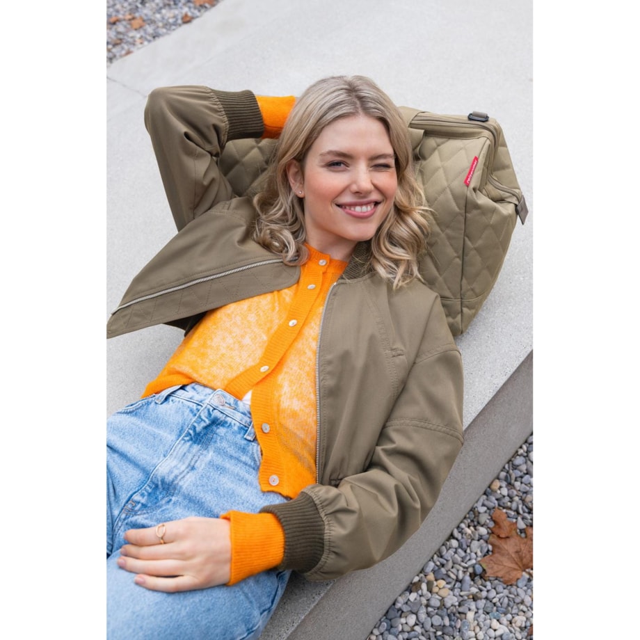 Torba ALLROUNDER L, rhombus olive