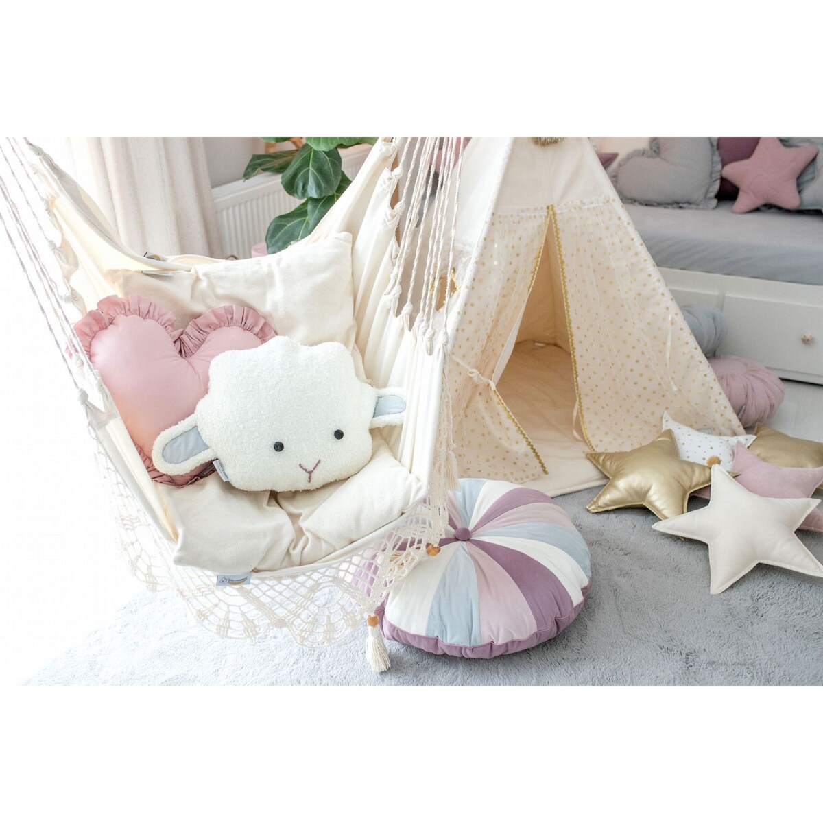 Poduszka Sheep, przytulanka owieczka