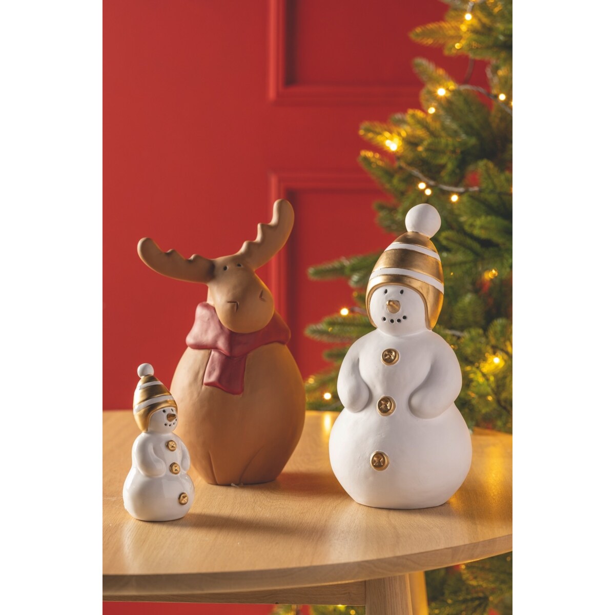 Leonardo - figurka Bałwan 30cm CANDELA