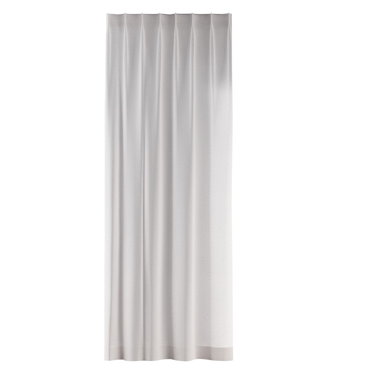 Zasłona na haczykach flex pojedynczych 130x245 beżowy melanż