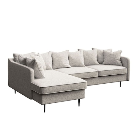 Esme Sofa narożna - jasnobeżowa