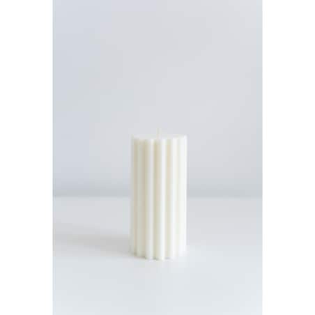 Świeca sojowa geometryczna Lines, 160 g, INSPIRA