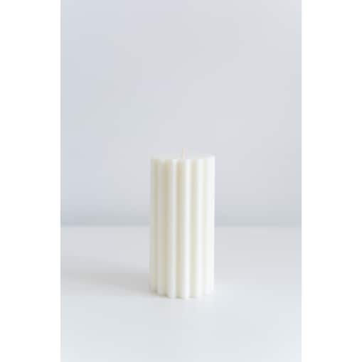 Świeca sojowa geometryczna Lines, 160 g, INSPIRA
