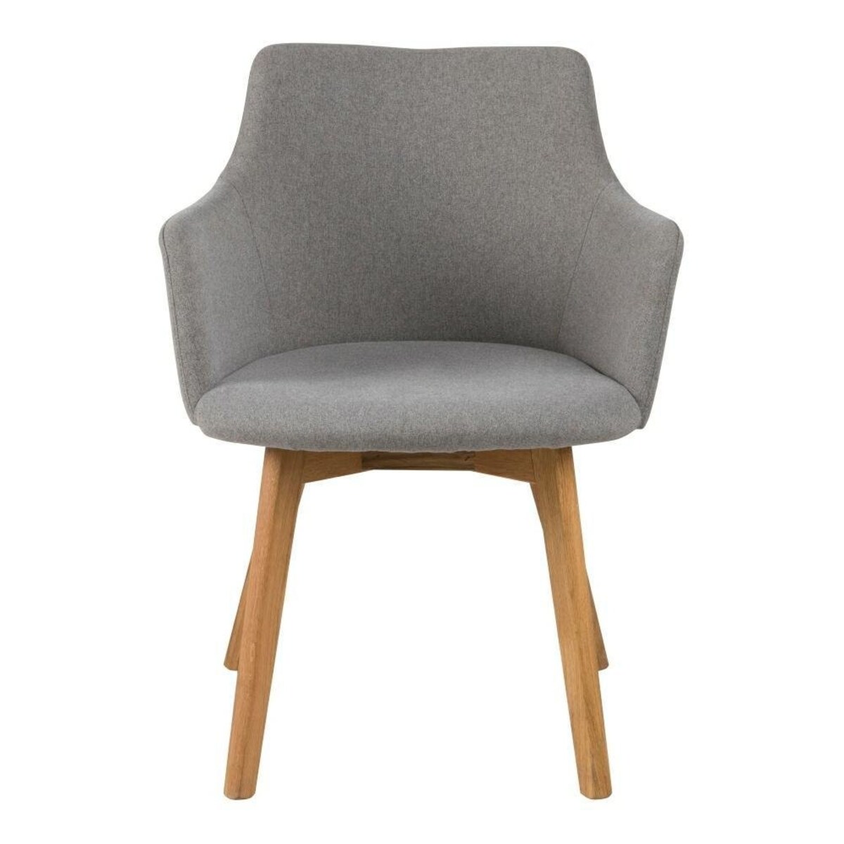 Krzesło Bella Light Grey tapicerowane