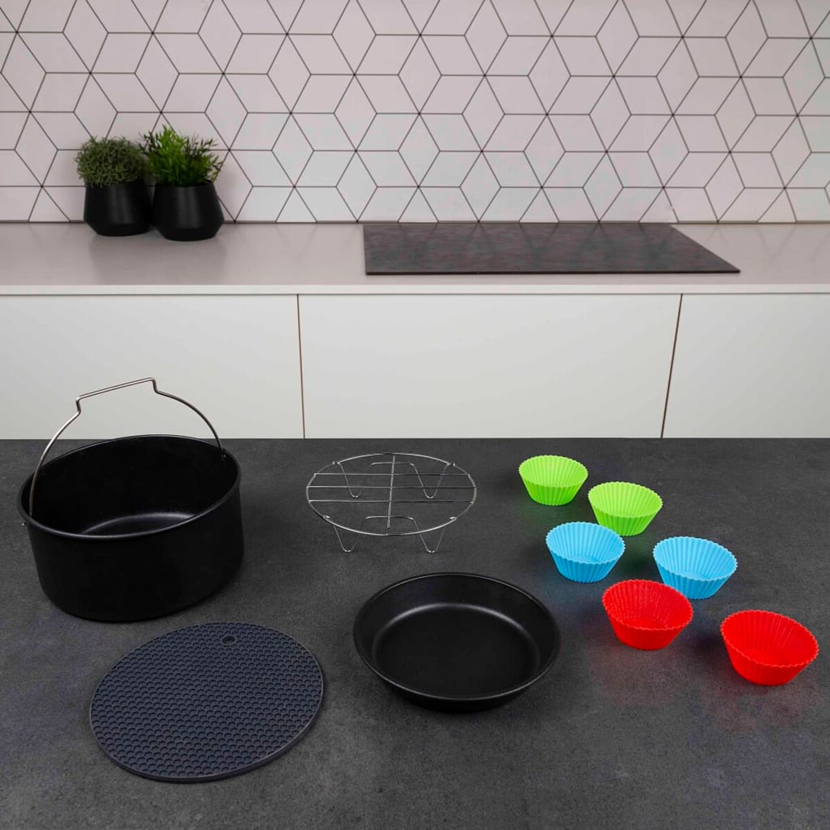 Princess Zestaw 10 akcesoriów do frytkownicy powietrznej, 3,2 L