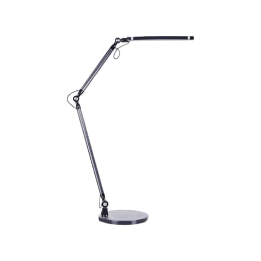 Lampa biurkowa LED metalowa czarna GRUS