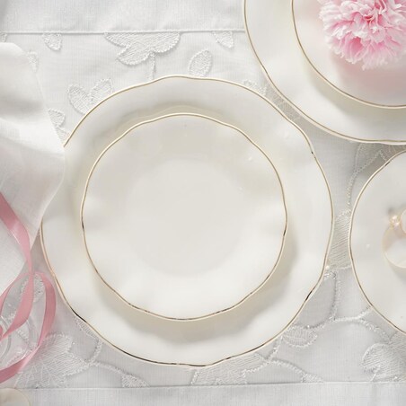 VILLA ITALIA Talerz porcelanowy 26,5 cm SANDRINE