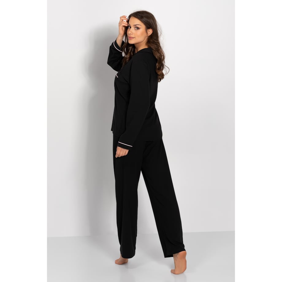 Piżama Paris Black, XL