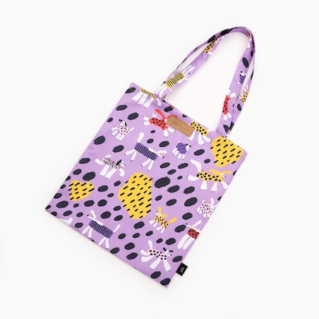 Torba wielorazówka "Piesy floresy"