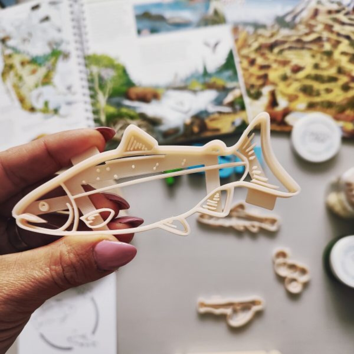 Foremki sensoryczne – Cykl Rozwoju Łososia