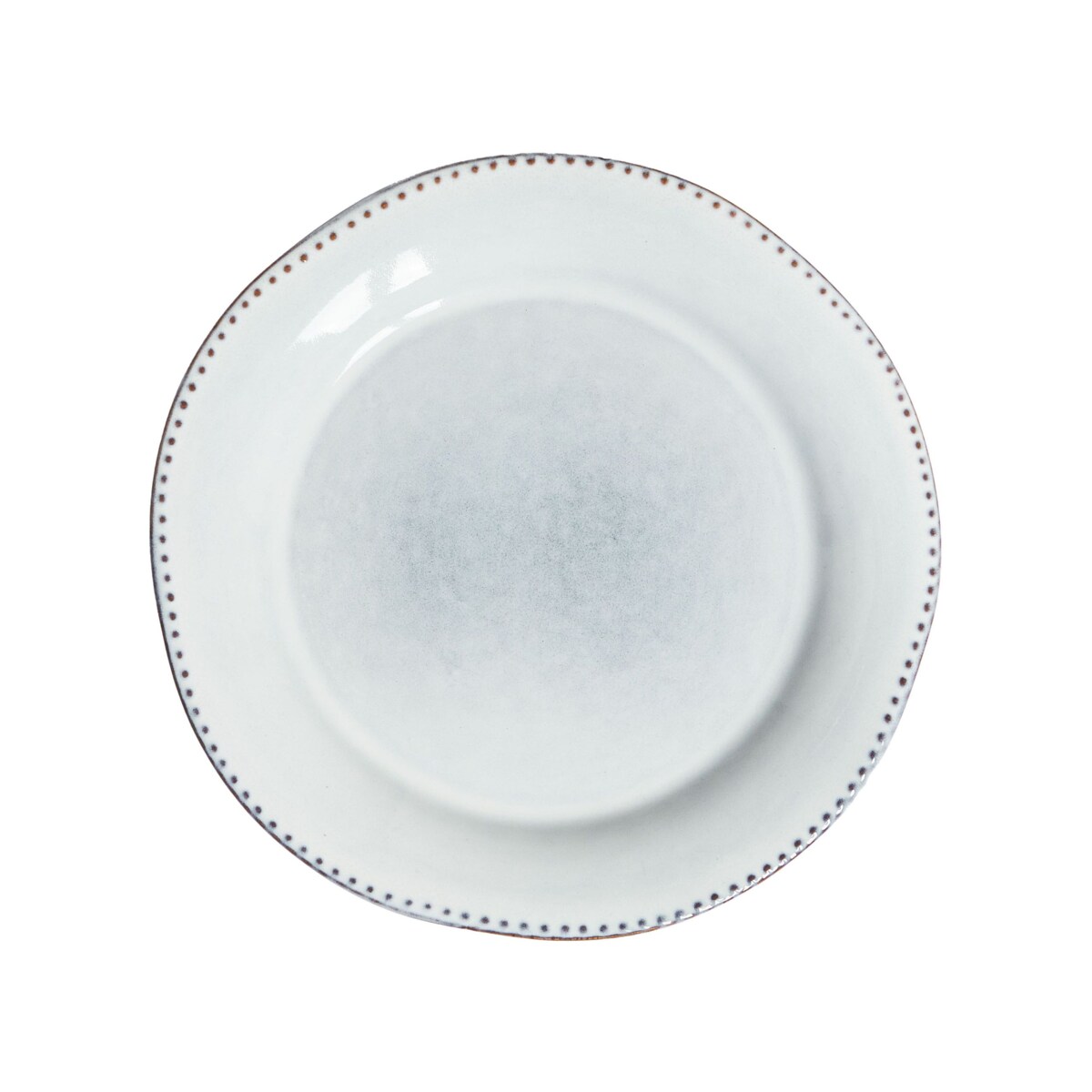 Zastawa stołowa 24-częściowa CHERVIL Kamionka Błękitny Niebieski