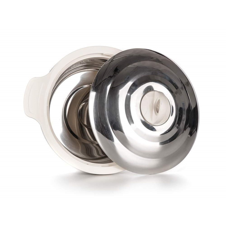 TERMOS OBIADOWY NA JEDZENIE garnek termiczny na prezent obiad stalowy 1,2 L