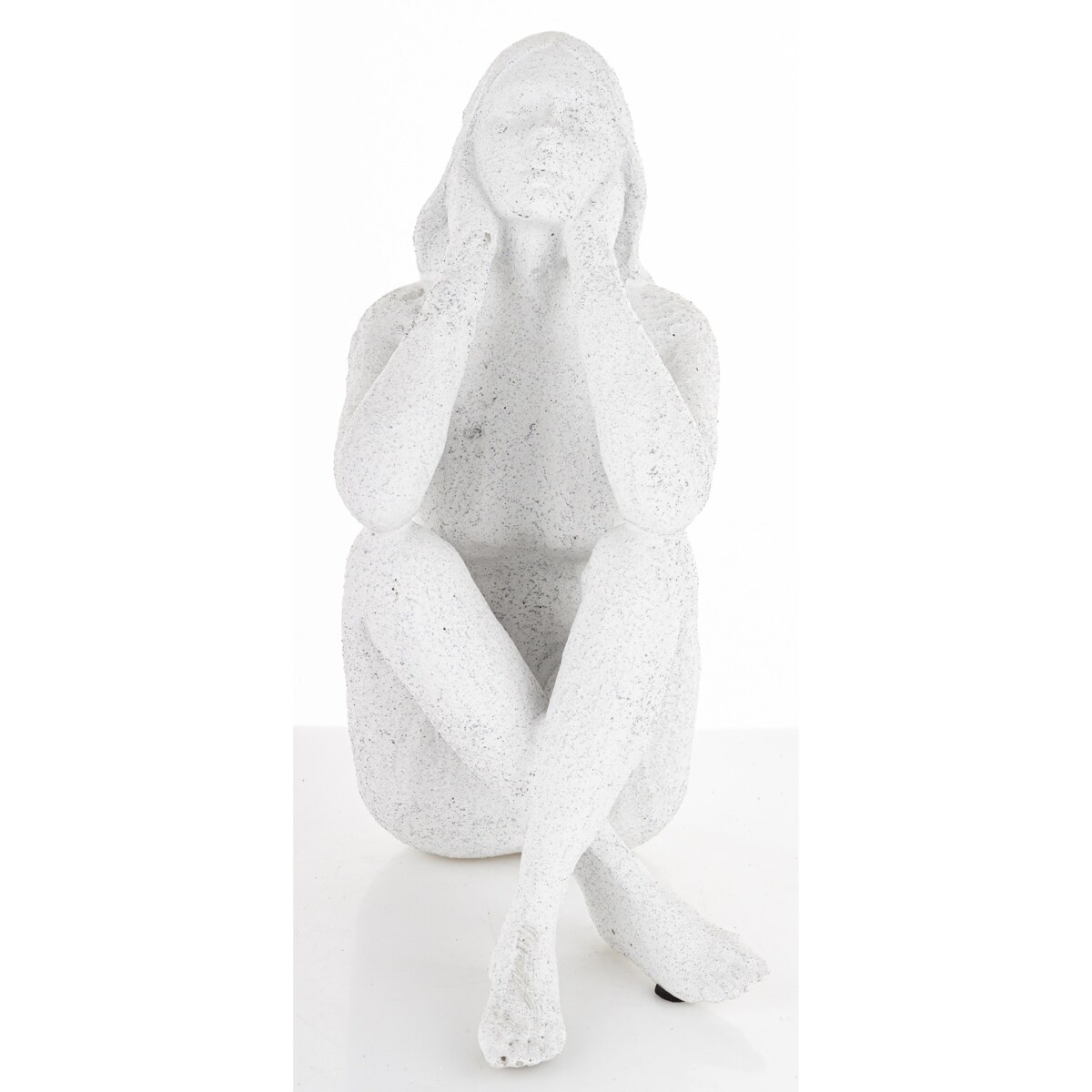 Figura siedzącej kobiety 23x10x18,5 cm DONNA