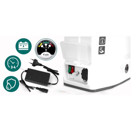 Opryskiwacz akumulatorowy Plonos PL-603 plecakowy elektryczny 16L 460300