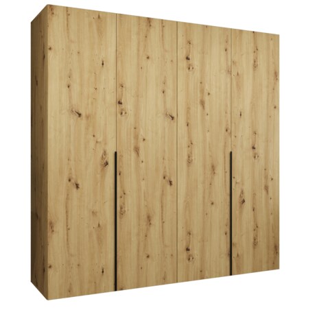 Szafa uchylna otwierana ALICANTE 1 200 wys. 202 cm Artisan + u. Czarny